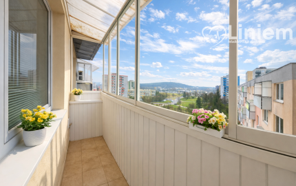 2-izbový byt s balkónom a pekným výhľadom