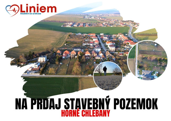STAVEBNÝ POZEMOK NA PREDAJ – HORNÉ CHLEBANY