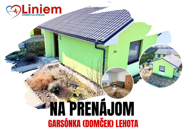 EXKLUZÍVNY PRENÁJOM GARSÓNKY V OBCI LEHOTA PRI NITRE