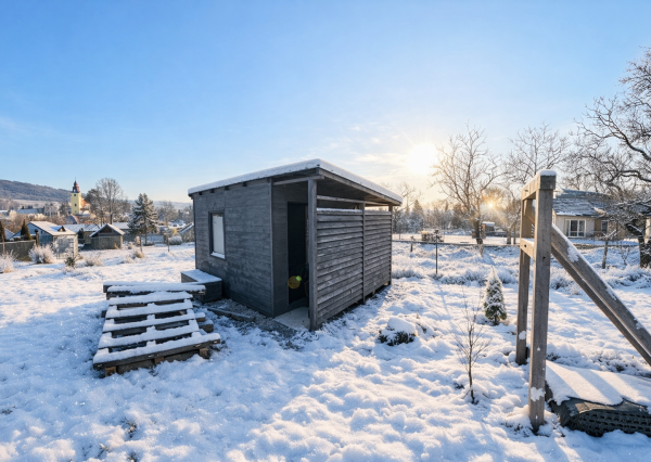 Ladice  Stavebný pozemok 863 m² s novou chatkou