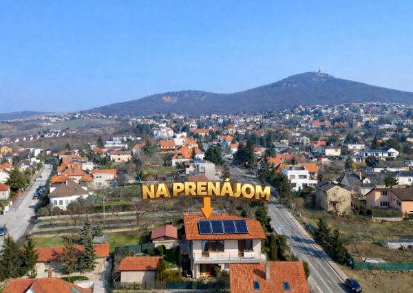 PRENÁJOM | Rodinný dom s krásnou záhradou | Nitra – Zobor