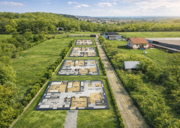 🔥 PREDAJ | 4 stavebné pozemky – Jelenec