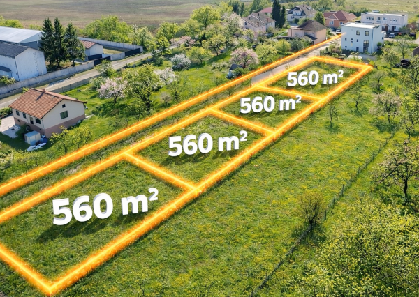 🔥 PREDAJ | 4 stavebné pozemky – Jelenec