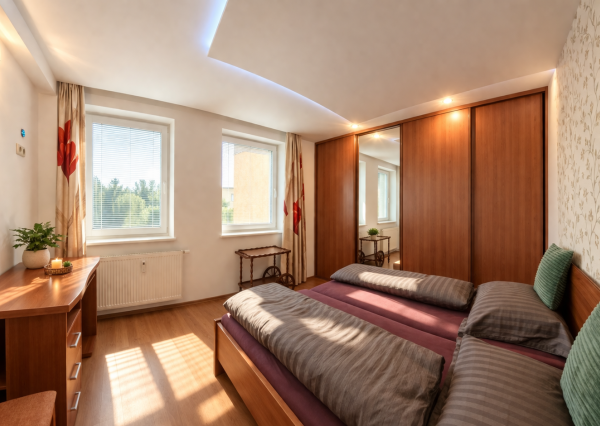 2-izbový byt s balkónom a pekným výhľadom