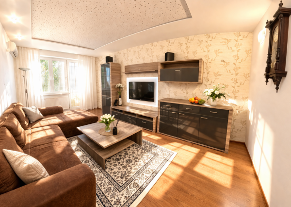 2-izbový byt s balkónom a pekným výhľadom