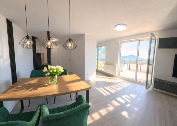 EXKLUZÍVNE–NA PRENÁJOM lukratívny,moderný,2 izbový byt.