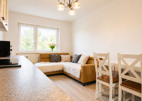 EXKLUZÍVNE – 2-izbový zariadený,bezbariérový byt s parkovaním, pivnicou a klimatizáciou