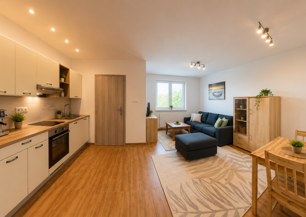 REZERVOVANÉ Prenájom nového 2-izbového bytu v obci Lehota