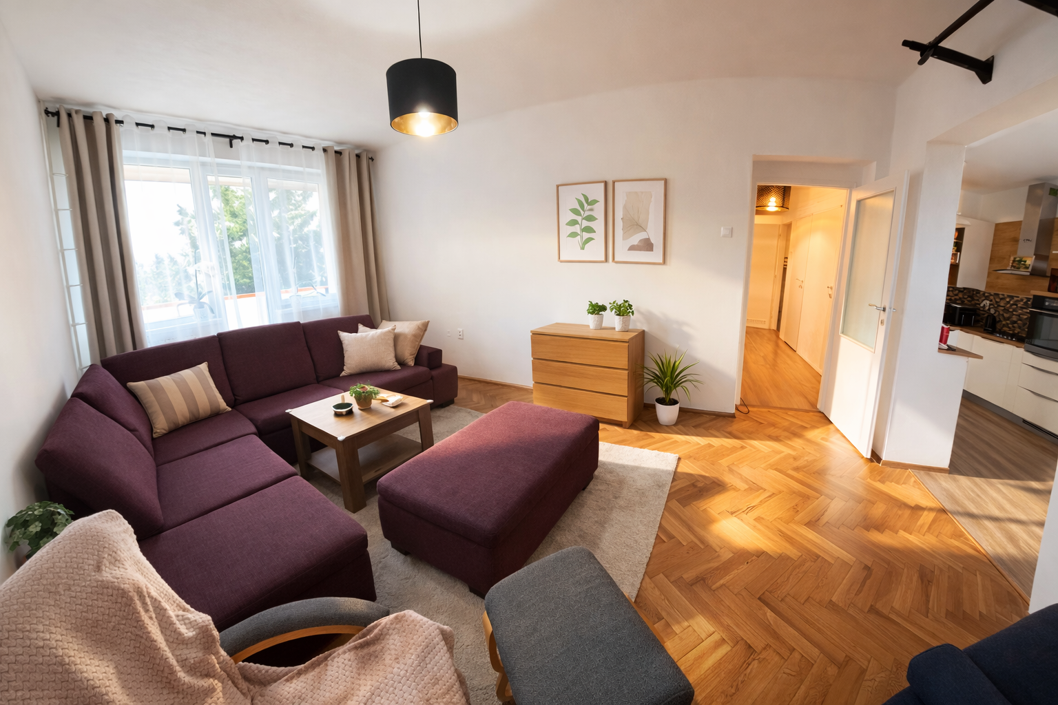 NOVÁ CENA: Veľký 3-izbový byt 90 m2 + 2 loggie, TRNAVA  JUH