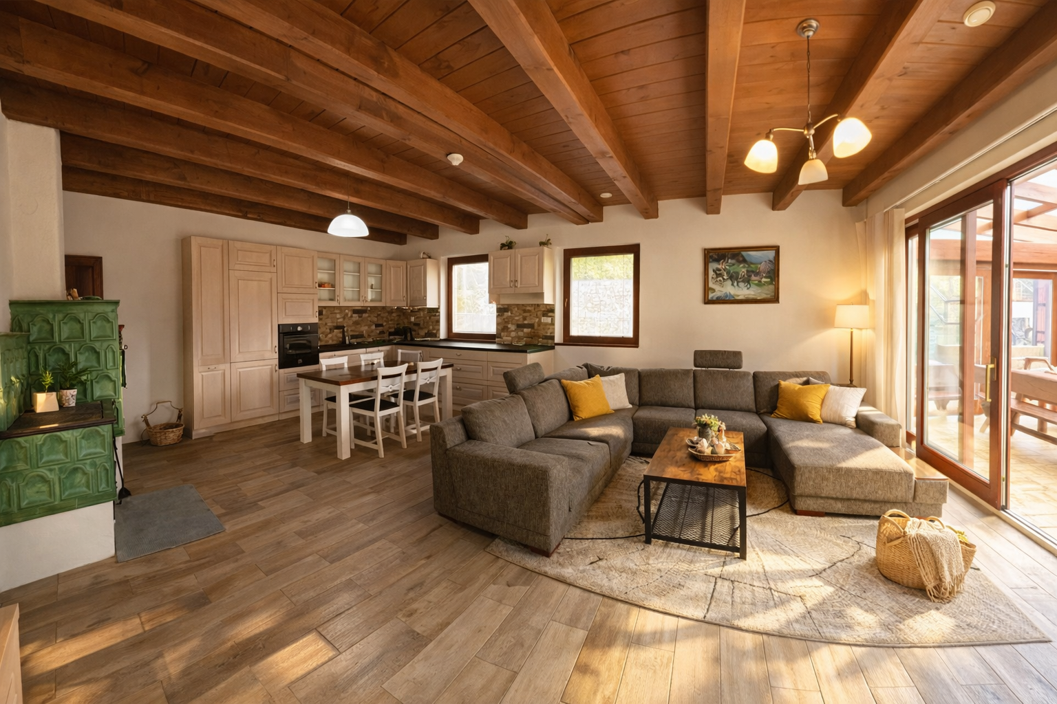 Solitér medzi nehnuteľnosťami: Luxusná rezidencia s kachľovou pecou