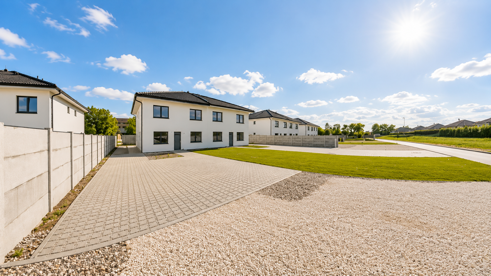 Nové 3-izbové byty s pozemkom v Lužiankach – RED OAK VILLAGE