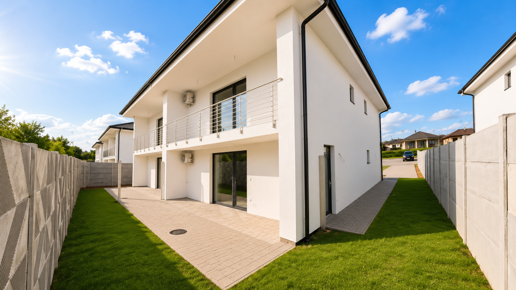 Nové 3-izbové byty s pozemkom v Lužiankach – RED OAK VILLAGE